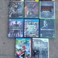Video Games Original Xbox PS4 Xbox One Nintendo Wii $10 Each No Offers No Trade 75th Ave Indian School Serious Buyers Only Please