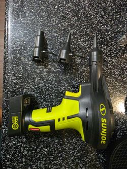 High flow air inflator
