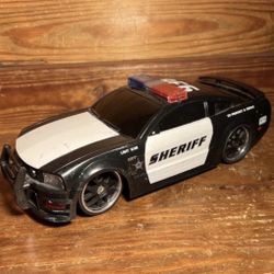 Jada 2006 Mustang Police car 27 MHZ No remote