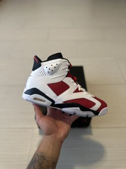 Nike Air Jordan Retro 6 Carmine Size 9