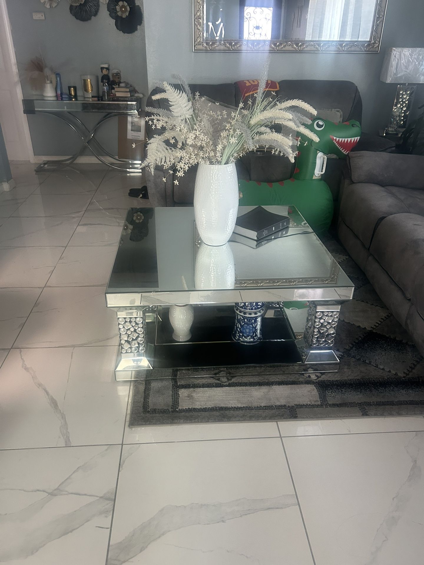 New Glass Table Very Nice