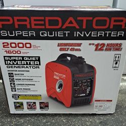 New Predator Super Quiet Inverter 