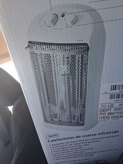 Infrared quartz heater