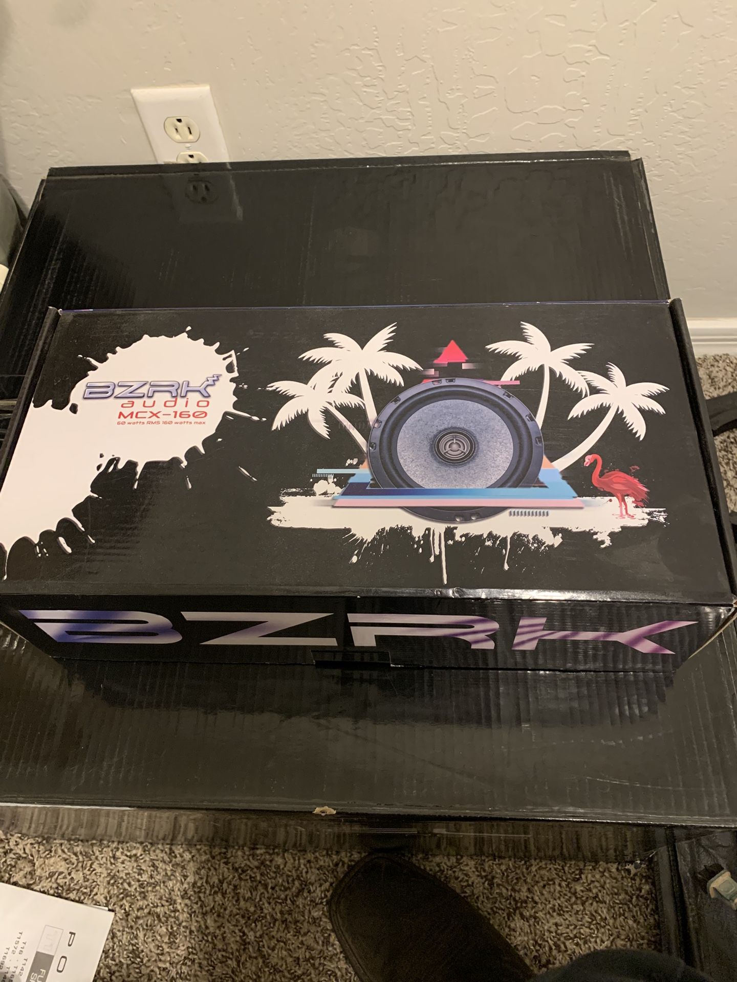 BZRK Audio MCX‑160 6.5″ Coaxial Speakers – Brand New in Box