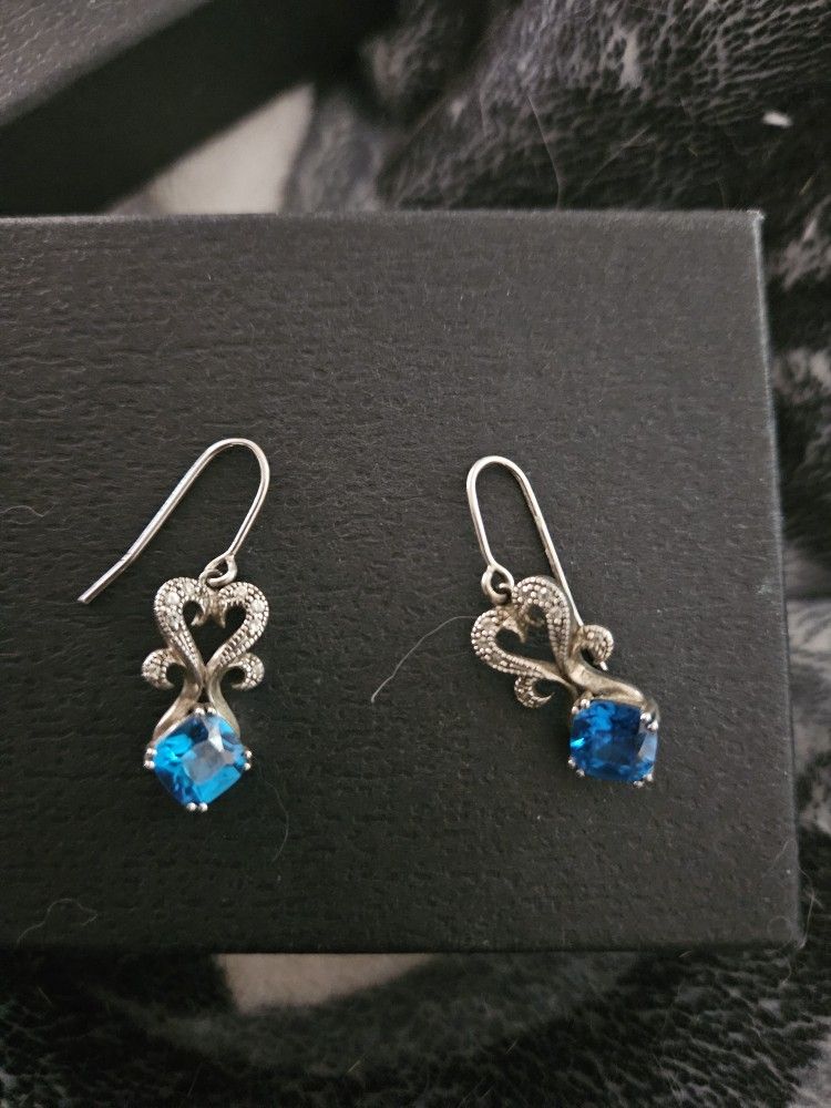 Sapphire Earrings