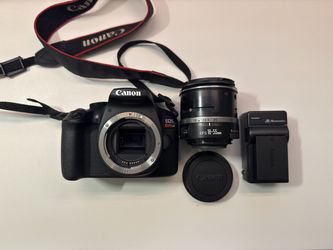 Canon EOS Rebel T6 DSLR Camera w/ EFS 18-55mm Lens
