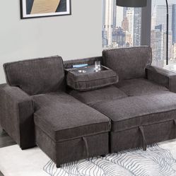 Contemporary Pull Out Sofa Bed.  NO CREDIT NEEDED Financing Available!!  