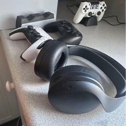 Sony Pulse 3D Bluetooth Wireless Gaming headset for PlayStation 5 - Midnight Black