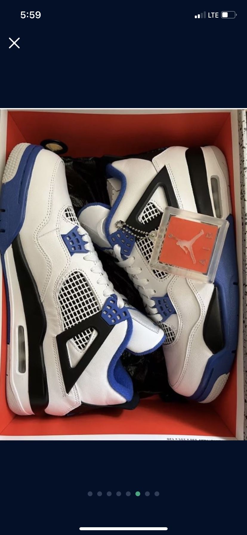 Air Jordan 4 Retro 'Motorsports Mens 10 brand new $400