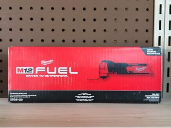 NEW! Milwaukee 2526-20 M12 FUEL Oscillating Multi-Tool