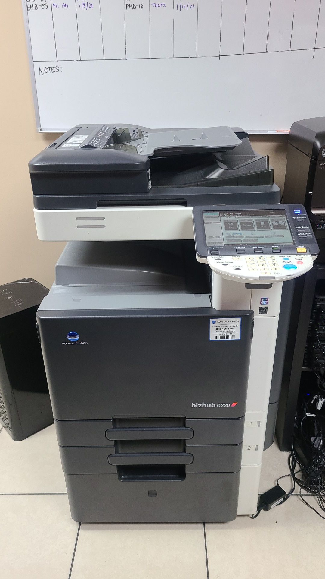 Konica Minolta C220 Copier/Printer/Scanner
