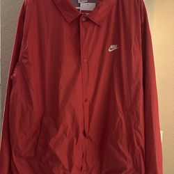 Men’s Brand New Red Nike Windbreaker $40