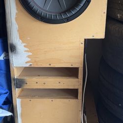 2 12s Kicker CompR Subwoofers N Box