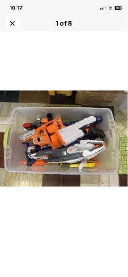 Nerf Guns Lot Some Bullets - Untested