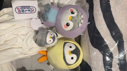 Honeymaru Collection Penguin Plush Set