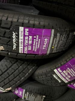 ST 205/75/15 NEW SET OF TRAILER TIRES