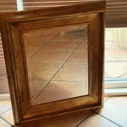 Aesthetic Antique Gold Mirror