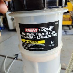 OEM Fluid Penuamatic/Manual Fluid Evacuator 
