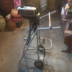 Vintage 1979 Evinrude 2 Hp Motor