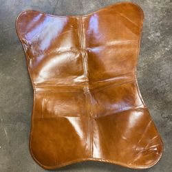 Butterfly Chair Brown Leather Replacement