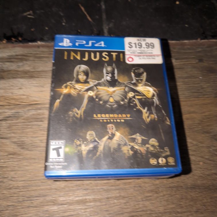 Injustice 2 Legendary Edition Ps4