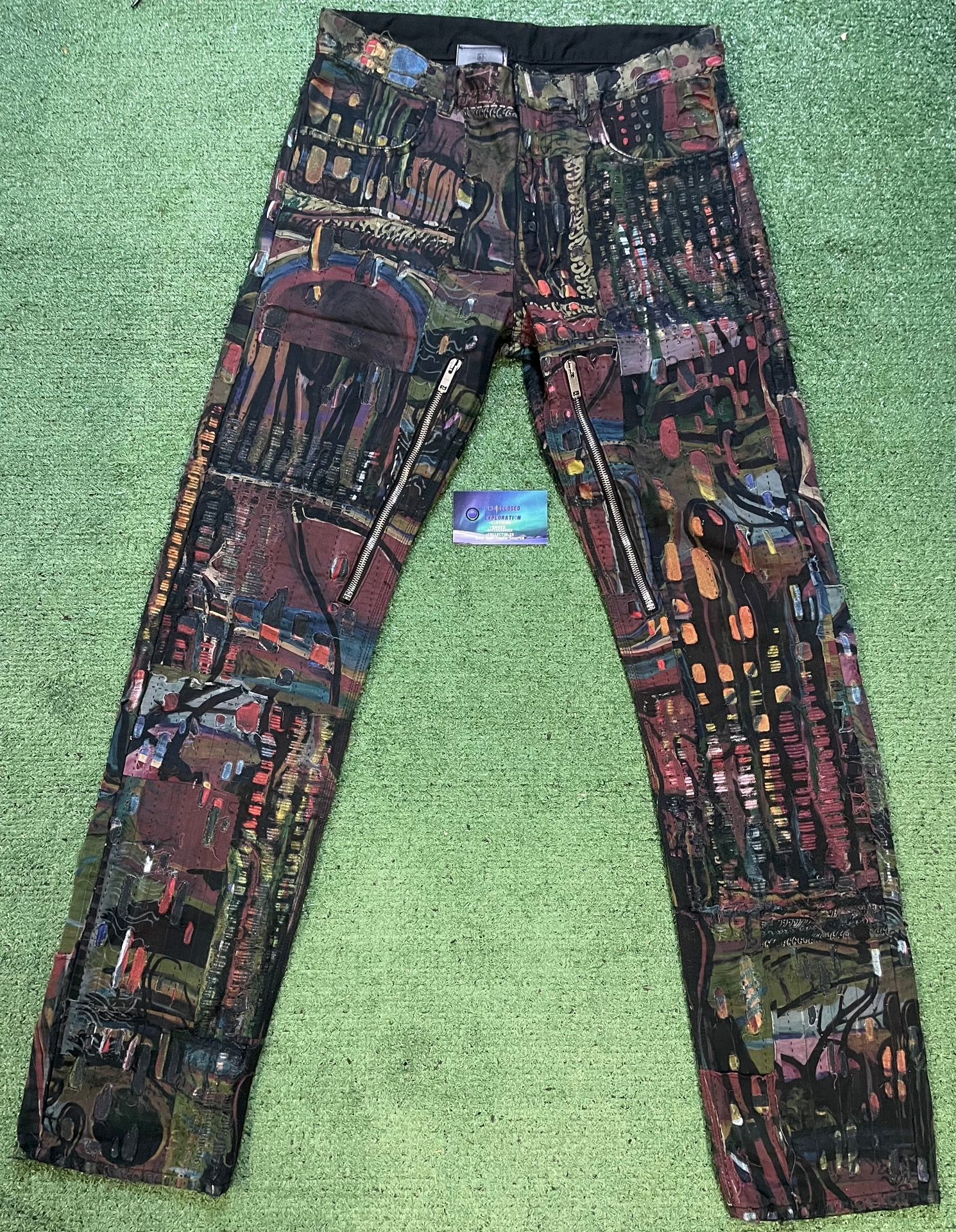 Givenchy X Josh smith distressed denim jeans