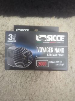 "Sicce Voyager Nano 2000 Wavemaker Powerhead NEW"