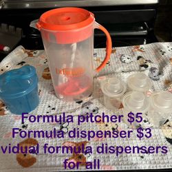 Formal Pitcher And Dispensers