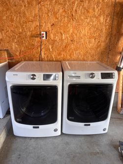 Maytag Front-Load Washer and Dryer Set