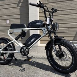 MEELOD DK300 Pro 1200w Peak Full Suspension Dual Battery 120 Miles Range Election Bike 