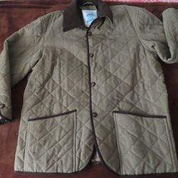 Beretta Sport Mens  40 L/S Loro Piana Storm System Thermore Heavy Coat quilted