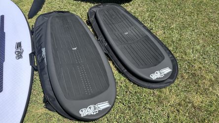 JS black eagle 2 prone wake surf foil board surfboard 