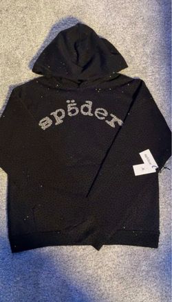 Sp5der VVS Rhinestone Hoodie