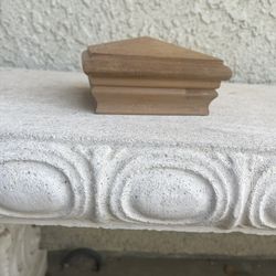 Cedar Wood Fence Toppers