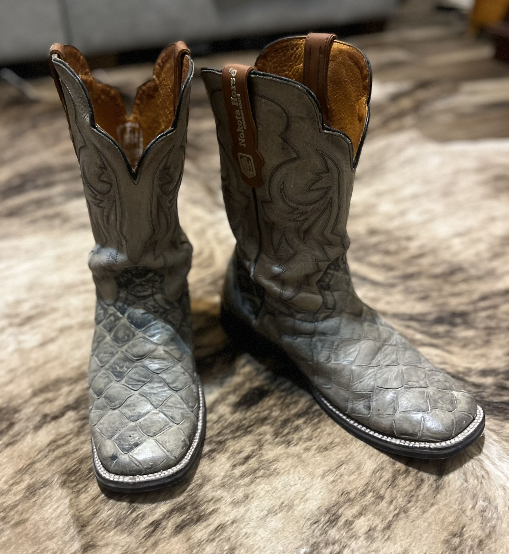 Nokota Horse Pirarucu Boots