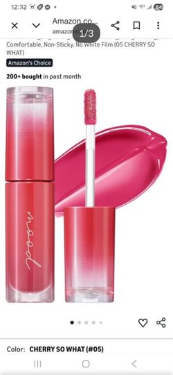 NEW K-Pop Celebrity Idol Paripera Lipgloss Lip Gloss Cherry