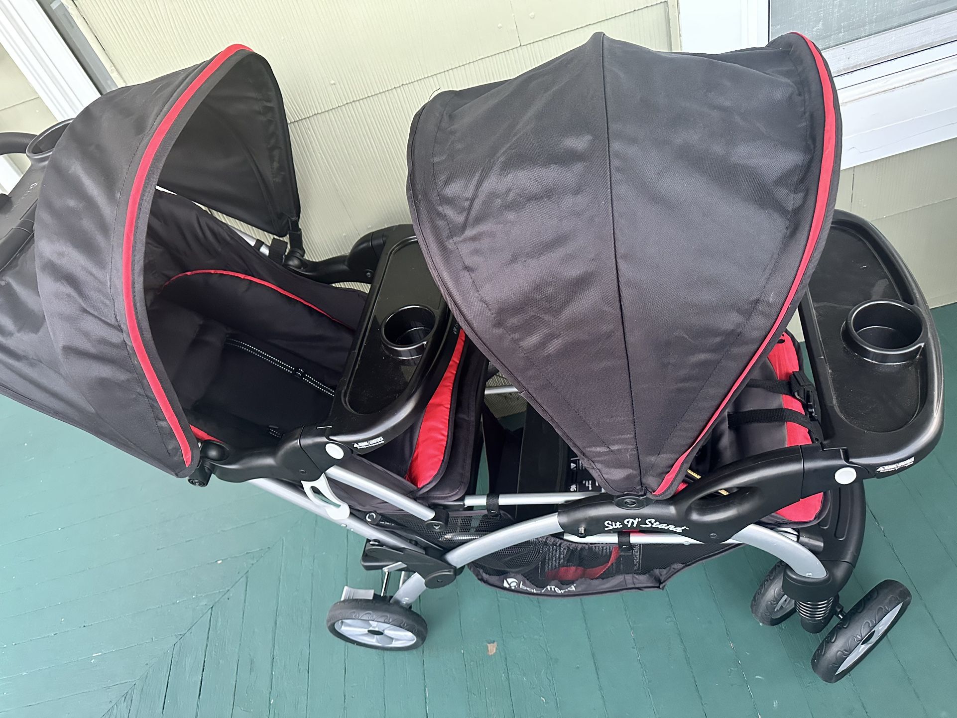 Double Stroller Sit And Stand !!!
