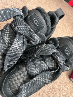 UGG Black Strappy Sandals