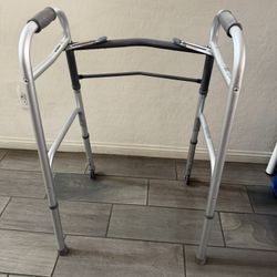 Guardian Walker with Wheels and Adjustable Quad Cane Set - $25