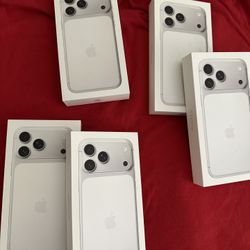 Apple iPhone 17 Pro Max Silver Or 17 Pro Silver Unlocked With Receipt 