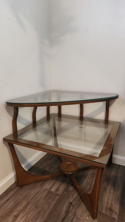 Midcentury modern corner table