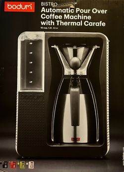 ‼️Bodum Bistro Automatic Pour Over COFFEE MACHINE w Thermal Carafe‼️ PLEASE, check my other listings and FOLLOW