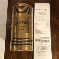 Jean Paul Gaultier Le Male Elixir Parfum 125 ML Cologne Brand New Sealed With Receipt 