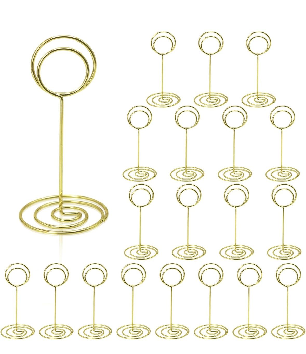 20 pack Table Number/photo Holders