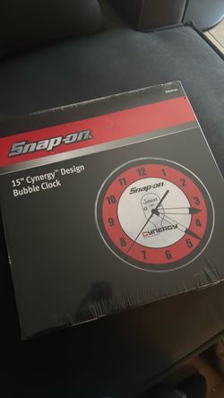 Snap-on 15 inch Bubble Clock