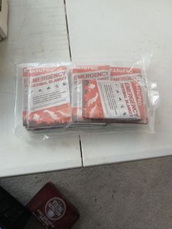 Emergency Thermal Blanket 10-Pack