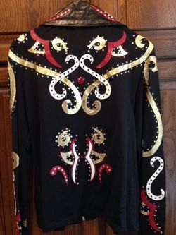 Showmanship jacket. Custom made