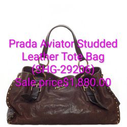 PRATA AVIATOR TOTE BAG