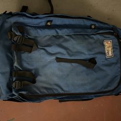 Vintage LOWE Alpine Systems 2 Backpack Hiking Camping Blue Large