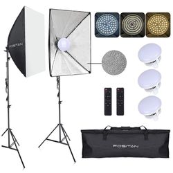 Professional LED Softbox Lighting Kit